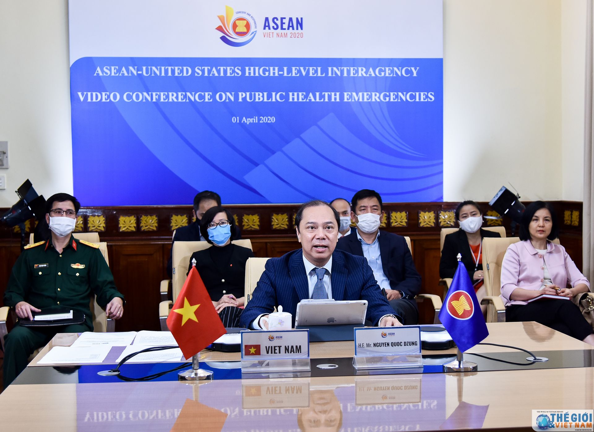 Online-Konferenz hochrangiger Beamten der ASEAN und USA über öffentliche Gesundheitsnotfälle