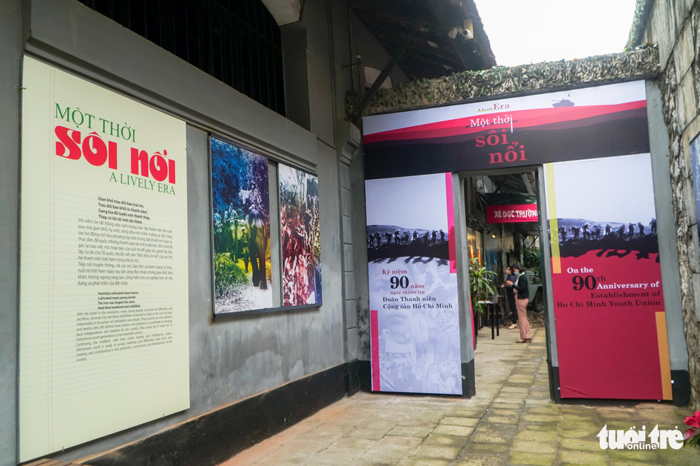 Ausstellung „Eine lebhafte Zeit“ in der Gedenkstätte des Hoa-Lo-Gefängnisses in Hanoi