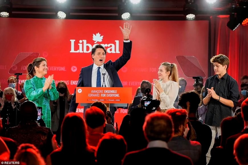 Glückwunsch an Kanadas Premierminister Justin Trudeau