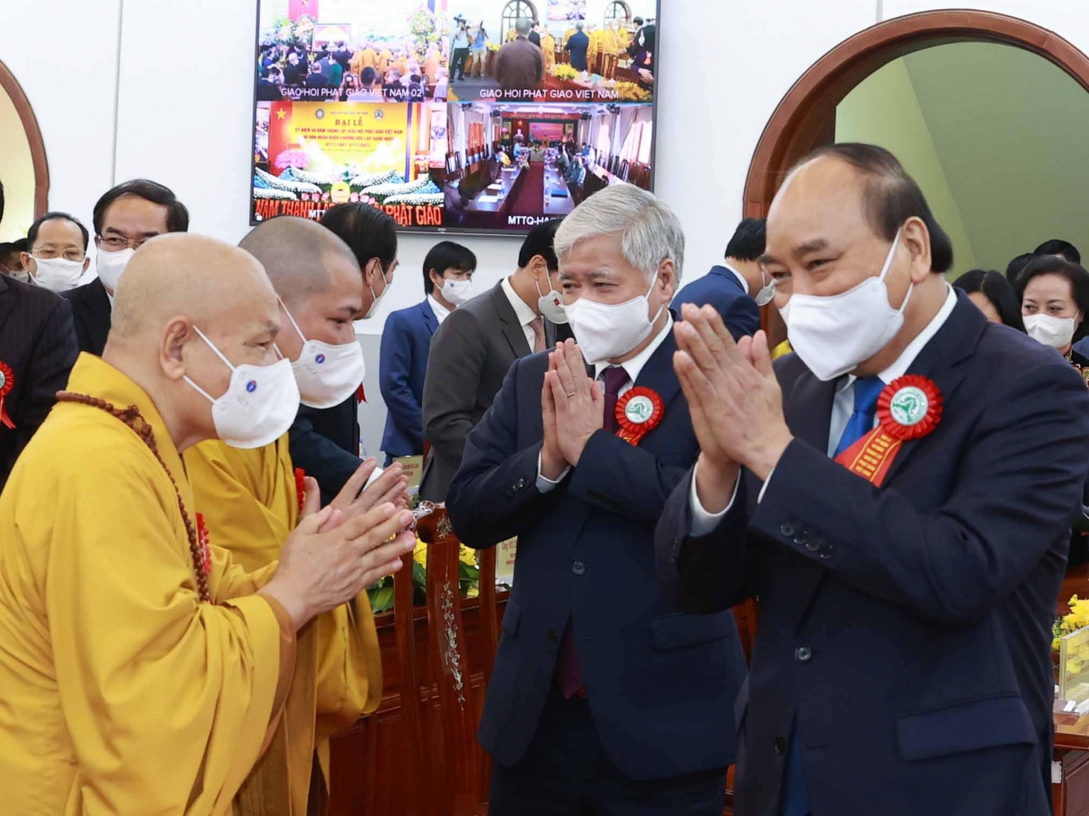 Staatspräsident: Geschichte des vietnamesischen Buddhismus ist die Geschichte der patriotischen Buddhisten
