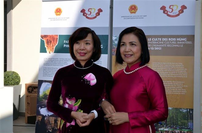 Vietnamesische Delegation in Genf spendet für Truong Sa