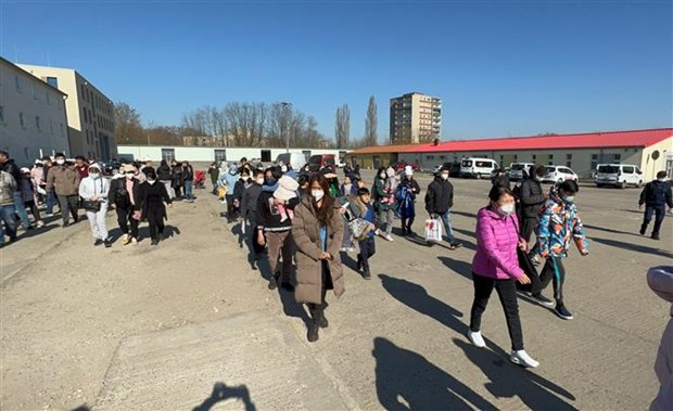 Botschaft und Vietnamesen in Deutschland helfen Vietnamesen aus der Ukraine