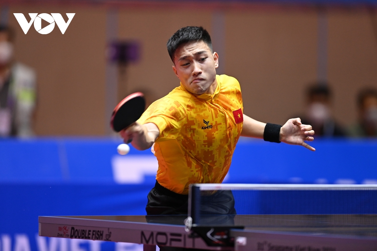 Anh Tu gewinnt die einzige Medaille für Vietnam bei Tischtennis-Südostasienmeisterschaft