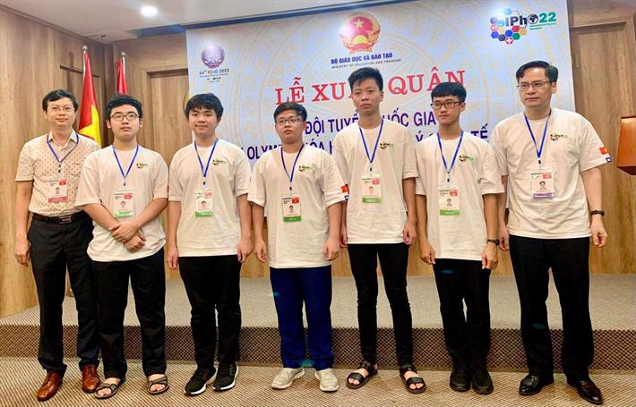 Vietnamesische Schüler gewinnen fünf Medaillen bei der internationalen Physikolympiade 2022