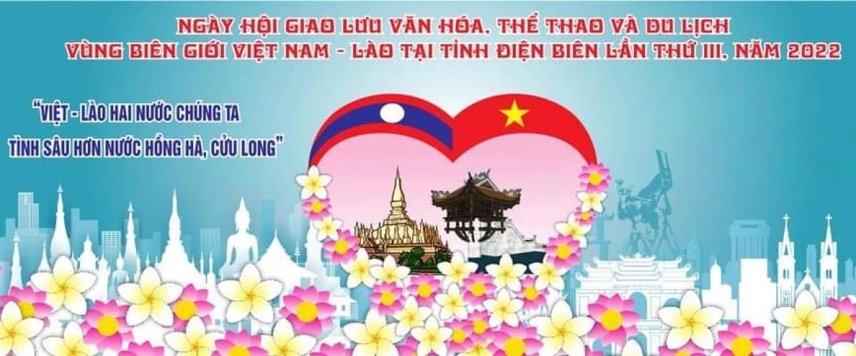 Vietnam-Laos-Festtag in Dien Bien Anfang Oktober