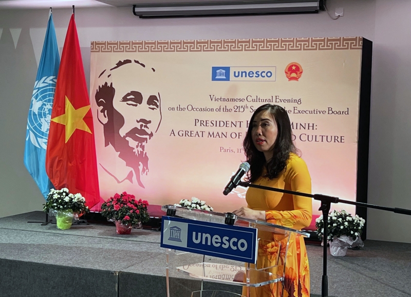 35-jährige Feier der UNESCO-Resolution zur Würdigung von Präsident Ho Chi Minh
