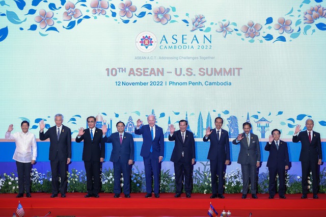 Premierminister Pham Minh Chinh beim Gipfeltreffen zwischen ASEAN, Japan, den USA und Kanada