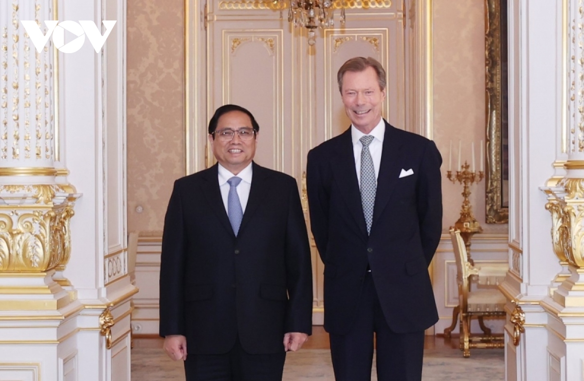 Premierminister Pham Minh Chinh trifft Großherzog Henri und vietnamesische Gemeinschaft in Luxemburg