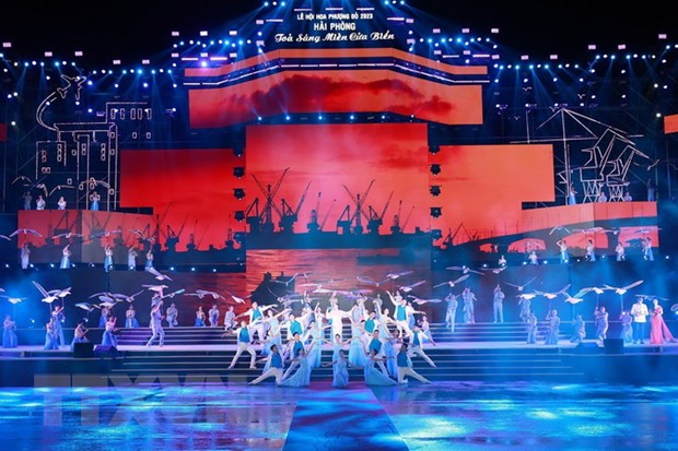 Eröffnung des Flammenbaumfests in Hai Phong 2023