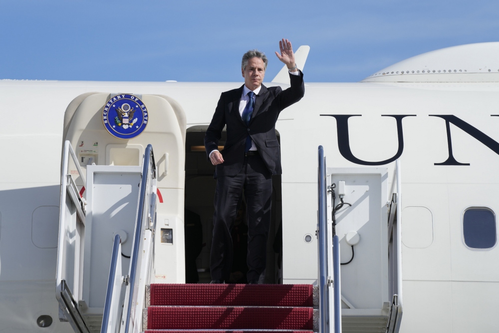 US-Außenminister Blinken in Israel eingetroffen