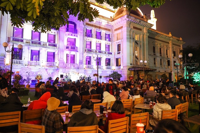 Music Garden bei Hanoier Opernhaus