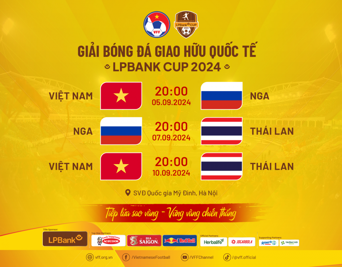 Vietnamesische Fußballnationalmannschaft wird beim internationalen Freundschaftsturnier zu FIFA Days antreten