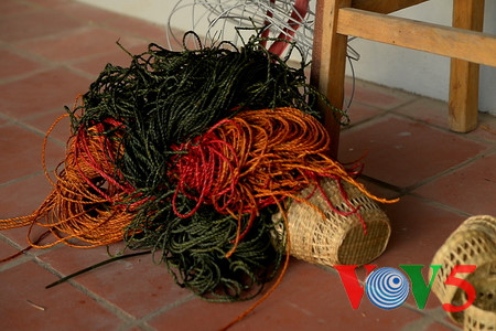 宁平省金山县的蒲草编织业 hinh 6