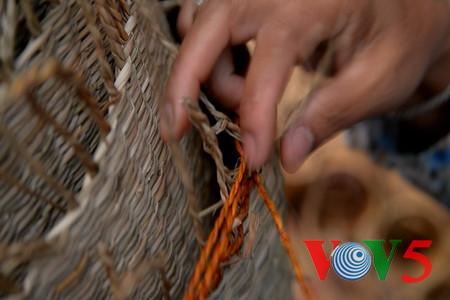 宁平省金山县的蒲草编织业 hinh 8