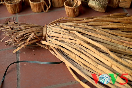 宁平省金山县的蒲草编织业 hinh 5