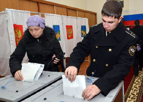 Auftakt der Duma-Wahl in Russland