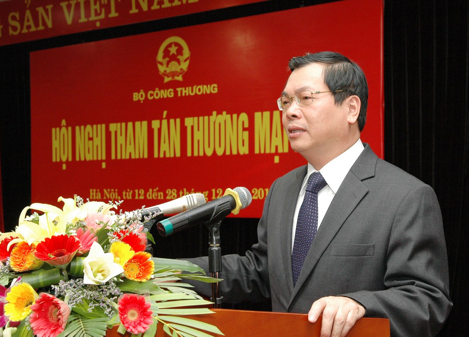 Eröffnung der Konferenz für Exportunternehmen