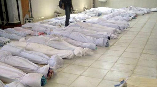 Krise in Syrien-Offene Frage