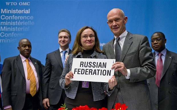 Russland wird Mitglied der WTO