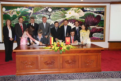 Deutschland unterstützt Vietnam bei der Entwicklung einer „green economie“