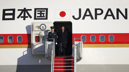 Premierminister Japans besucht USA