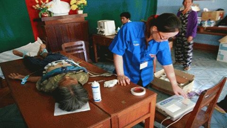 Studenten nehmen am Programm “Studenten mit Meer und Inseln Vietnams” teil