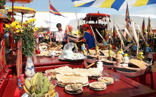 Fest zur Erinnerung der gefallenen Soldaten auf den Paracel-Inseln