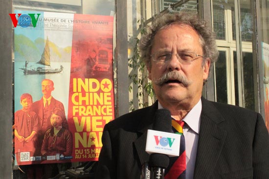 Historische Gegenstände zu Indochina ausgestellt