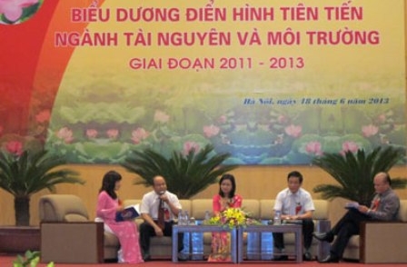 Auszeichnung der Vorbilder im Bereich Bodenschätze und Umwelt