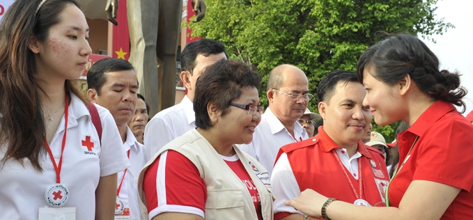 Camp-Fest des Roten Kreuzes für freiwillige Jugendliche landesweit