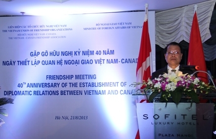 Treffen zum 40. Jahrestag der Vietnam-Kanada-Beziehungen