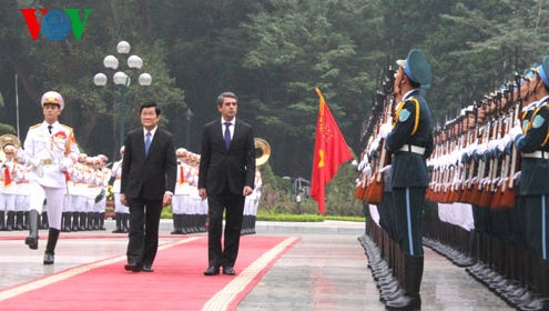 Der bulgarische Präsident Rosen Plewneliew besucht Vietnam