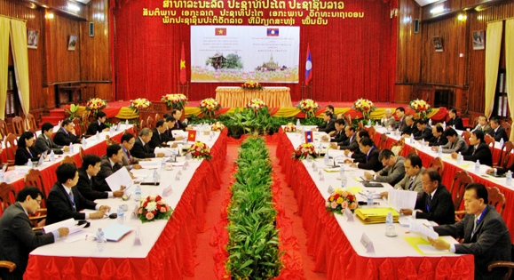 Konferenz der vietnamesisch-laotischen Regierungsskommission eröffnet