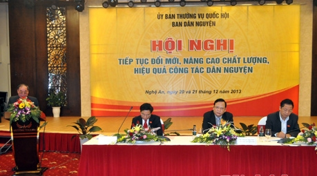 Erneuerung der Arbeit zur Erfüllung des Willens der Bevölkerung