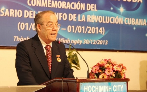 Feier zum 55. Nationalfeiertag Kubas