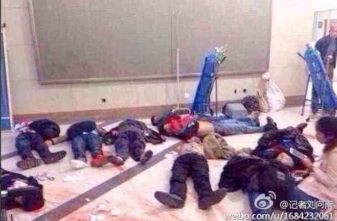 China: Bluttiger Angriff auf einen Bahnhof in Kunming