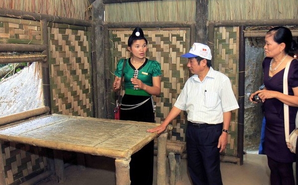 Das Hauptquartier des Generals Vo Nguyen Giap in Muong Phang