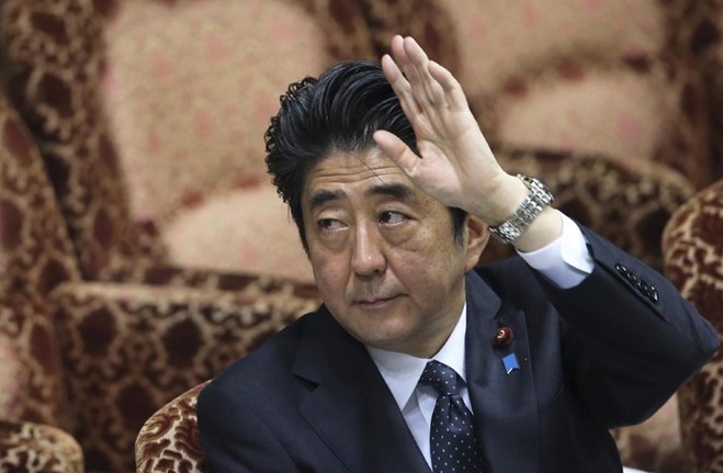 Japan weist Kritik Chinas zur Rede von Japans Premierminister Shinzo Abe zurück