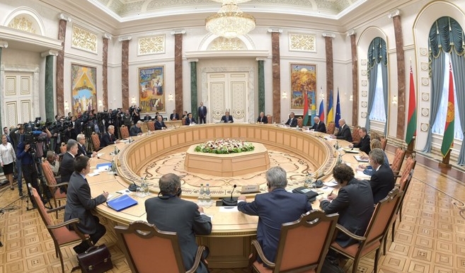 Fahrplan zur Lösung der Konflikte in der Ostukraine