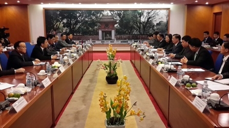 Verbindung der drei Wirtschaften Vietnams, Laos und Kambodschas