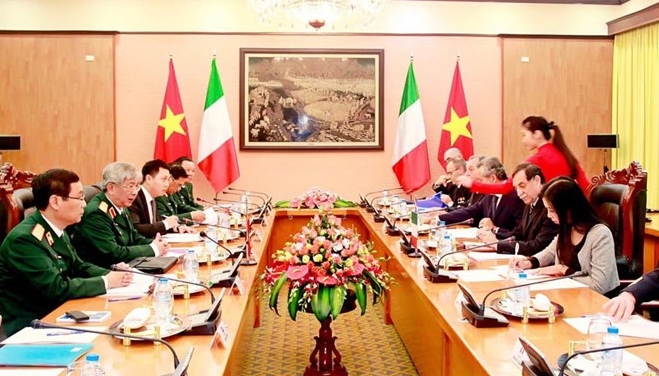 Vietnam-Italien-Dialog über Verteidigungspolitik