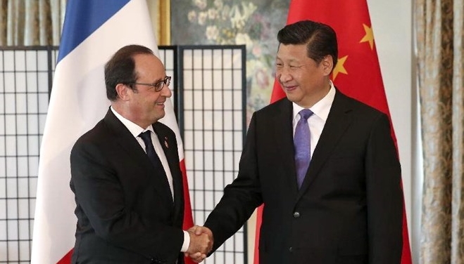 China und Frankreich verstärken ihre strategische Partnerschaft