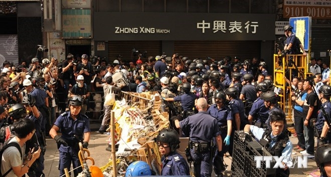 Erneute Zusammenstöße in Hongkong