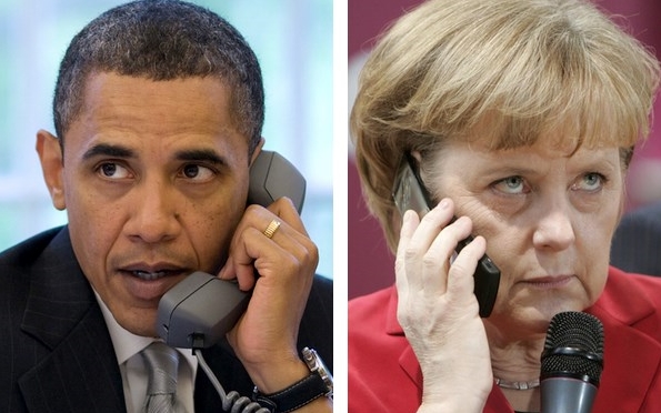 Obama und Merkel diskutieren Ukraine-Situation
