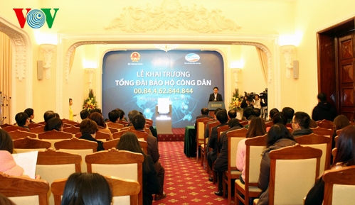 Telefonzentrale zur Verteidigung vietnamesischer Staatsbürger im Ausland