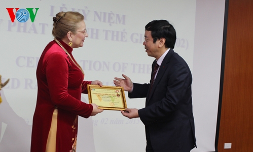 Feier zum Weltradiotag in Vietnam