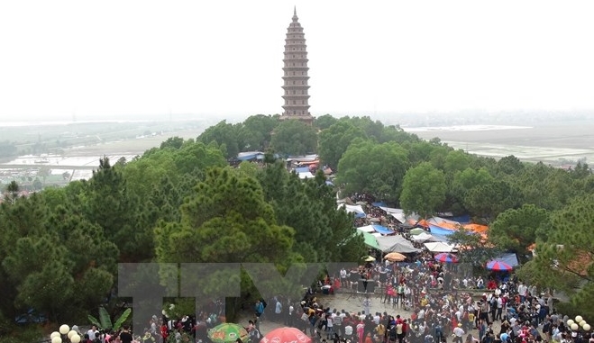 Lebhafte Feste zum Neujahr