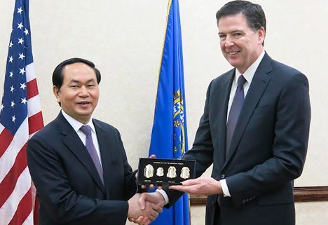 Verstärkung der Zusammenarbeit zwischen der Polizei Vietnams und FBI