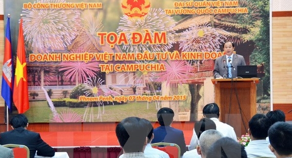 Seminar der vietnamesischen Unternehmen in Kambodscha