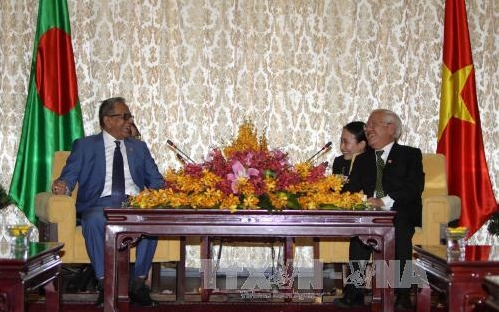 Bangladeschs Präsident Hamid zu Besuch in Ho Chi Minh Stadt